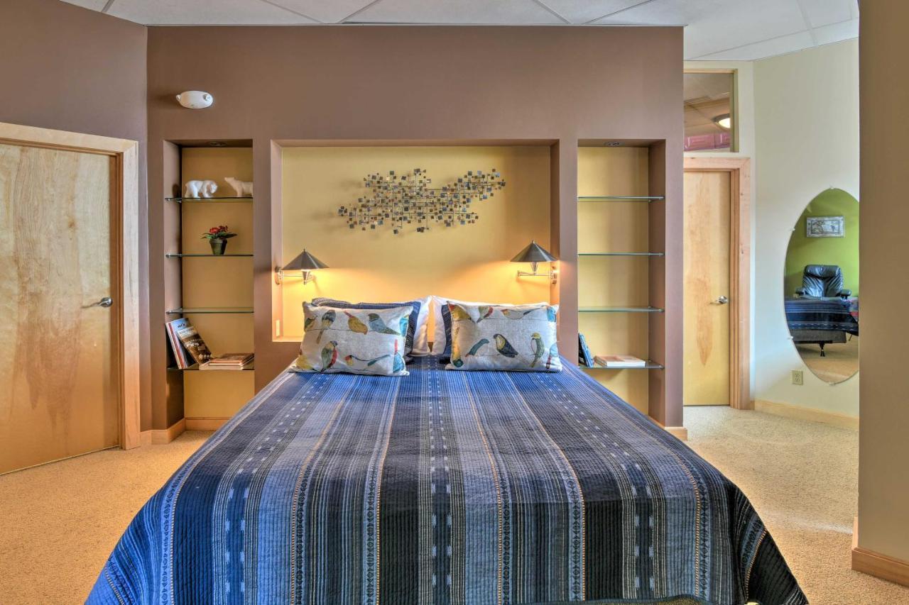 Idyllic Dtwn Anchorage Condo With Fireplace! Luaran gambar