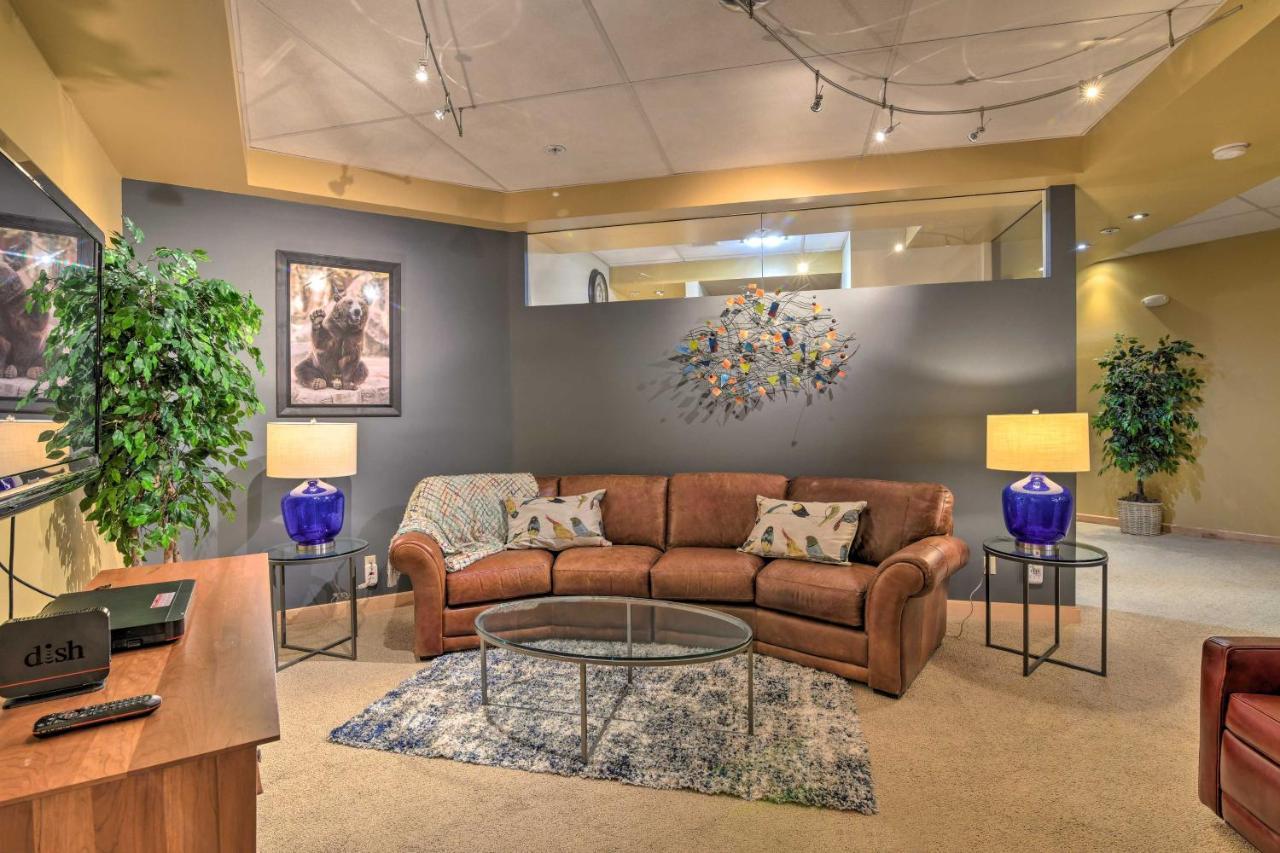 Idyllic Dtwn Anchorage Condo With Fireplace! Luaran gambar
